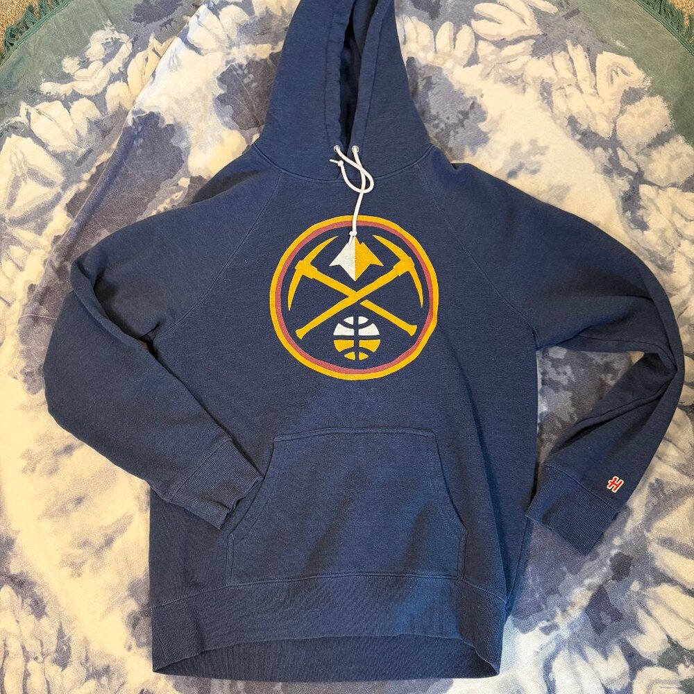 Homage Denver Nuggets Blue Hoodie – sz L